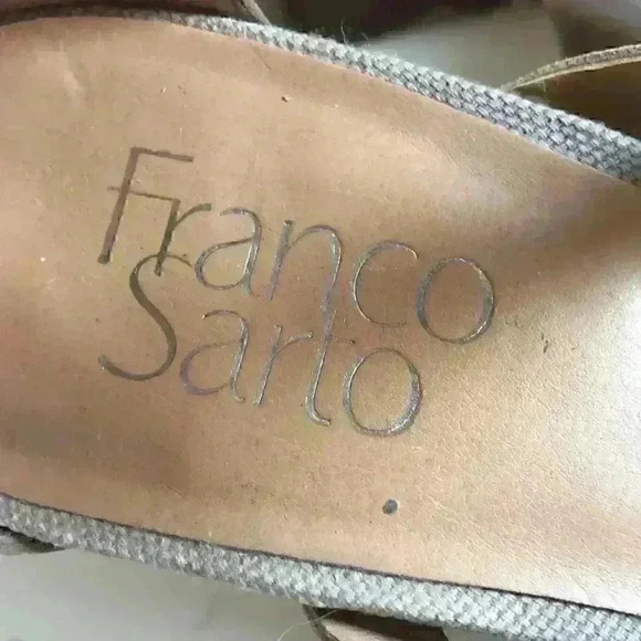 Franco Sarto High Heel Beige Sandal - Picture 7 of 7